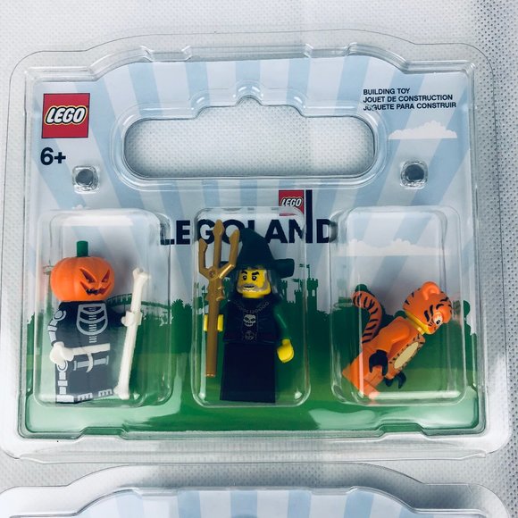 Legoland Lego Build-a-Minifigure Halloween 2020 and Winter 2022 Sets - Picture 3 of 4